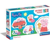 Clementoni 20829, Peppa Pig My First Puzzles for Toddlers - 3+6+9+12 Pieces,...
