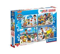 Clementoni 21412, Paw Patrol Puzzles for children - 20+60+100+180 Pieces, Ages 3 Years Plus