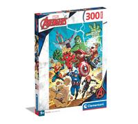 Clementoni 21728 Marvel The Avengers Jigsaw Super 300 Pieces-Supercolor Children
