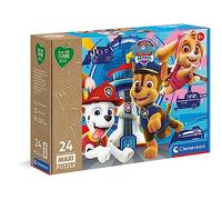 Clementoni - 24220 - Puzzle Play Age 3+ For Future - Paw Patrol - 24 maxi pieces - jigsaw puzzles for kids age 3-100% Recycled Materials - Made in Italy, cartoon puzzles
