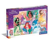 Clementoni - 24232 - Supercolor Puzzle Disney Princess - 24 Maxi Pieces - Jigsaw Puzzle For Kids Age 3