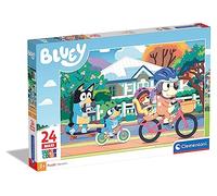 Clementoni - 24234 - Supercolor Puzzle Bluey - 24 Maxi Pieces - Jigsaw Puzzle For Kids Age 3