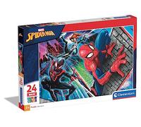 Clementoni - 24497 - Supercolor Puzzle for children - Spiderman - 24 Maxi Pieces
