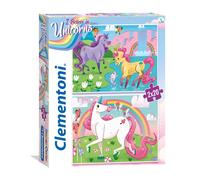 Clementoni - 24754 - Supercolor Unicorn Brilliant - 2 x 20 Pieces Ji (US IMPORT)