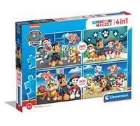 Clementoni - 24801 - Supercolor Puzzle - Paw Patrol - 2x20+2x60 Pieces, Jigsaw Puzzle For Kids Age 3, Puzzle Cartoon, Made In Italy