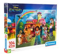 Clementoni - 25049 104 Pieces Supercolor Puzzle for Children 6+ Years, Illustration with Characters from Disney Encanto, Gift Idea, Made in Italy, 48.5 x 33.5 cm, 25049