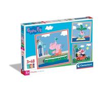 Clementoni 25293 Peppa Pig Tris Supercolor Puzzle