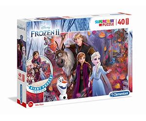 Clementoni - 25464 - Jigsaw Floor Puzzle - Disney Frozen 2-40 pieces - Made in Italy - jigsaw puzzle children age 3