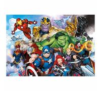 Clementoni 25718, Avengers Supercolor Puzzle for Children - 104 Pieces, Ages 6 y