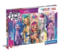 25732 Puzzle My Little Pony 104pcs Supercolor Pony-104 Pieces-Jigsaw Kids Age 6, Multicolor, Medium