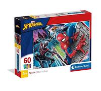 Clementoni - 26048 - Supercolor Puzzle for children-Spider Man-60 Pieces