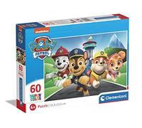 Clementoni - 26114 - Supercolor Puzzle - Paw Patrol - 60 Pieces, Jigsaw Puzzle For Kids Age 5, Puzzle Cartoon, Made In Italy