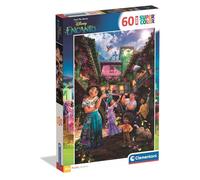 Clementoni - 26333 Supercolor Puzzle for Children 60 Pieces for Children 4+ Years, Disney Encanto, Gift Idea, Made in Italy, 62 x 42 cm, 26333