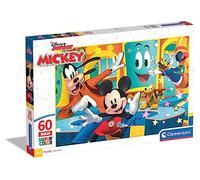 Clementoni - 26473 - Supercolor Puzzle Disney Mickey - 60 Maxi Pieces - Jigsaw Puzzle For Kids Age 4