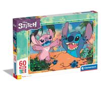 Clementoni 26596 Disney Lilo & Stitch Jigsaw 60 Maxi Pieces-Supercolor Children