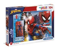 Clementoni - 27118 - Supercolor Puzzle for children-Spider Man-104 Pieces
