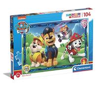 Clementoni 27177 Paw Patrol Puzzle, Red, Yellow, Blue, White
