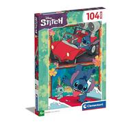 Clementoni Puzzle Super Disney Lilo & Stitch 27571 - 104 Pieces - Ages 6+ - Made in Italy