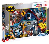 Clementoni - 29108 - Supercolor Puzzle - Batman - 180 Pieces - Made In Italy, Ji