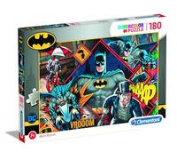 Clementoni - 29108 - Supercolor puzzle - Batman - 180 pieces - Made in Italy, jigsaw puzzle for kids