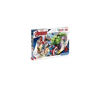 Clementoni - 29295 - Supercolor Puzzle for Children - Marvel The Avengers-180 Pieces