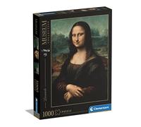 Clementoni - 31413 - Museum Collection puzzle for adults and children - Leonardo: Mona Lisa - 1000 Pieces
