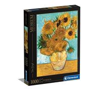 Clementoni - 31438 - Museum Collection puzzle for adults and children - Van Gogh: Sunflowers - 1000 Pieces