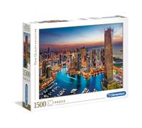 Clementoni - 31814 - Collection Puzzle - Dubai Marina - 1500 Pieces - Made in Italy - Jigsaw Puzzles for Adult