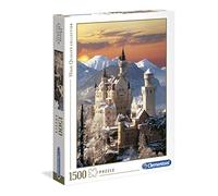 Clementoni - 31925 - Collection Puzzle for Adults and Children- Neuschwanstein - 1500 Pieces