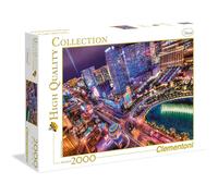 Clementoni - 32555 - Collection - Las Vegas - 2000 Pieces,8\ Las Vegas at Night