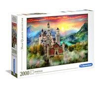 Clementoni 32559.7 32559 - Collection-Neuschwanstein-2000 Pieces, Multi-Colour