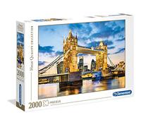 Clementoni - 32563 - Collection Puzzle - Tower Bridge at Dusk - 2000 pieces - Made in Italy - Jigsaw Puzzles for Adult