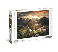 Clementoni 32564 Valley in China Puzzle, Colourful Adult Puzzle with Bright Colours, Skill Game for the Whole Family, 2000 Pieces, from 9 Years