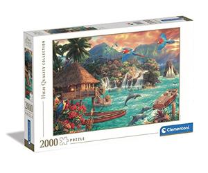 Clementoni - 32569 Collection Puzzle Island Life - Jigsaw Puzzle 2000 Pieces, Made In Italy, Jigsaw Puzzle For Adults