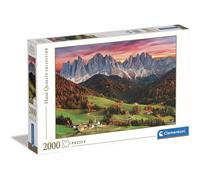 Clementoni 32570 Collection Val Di Funes 2000 Pieces, Made in Italy, Jigsaw Puzzle for Adults, Multicolor, Medium