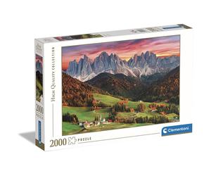Clementoni 32570 Collection Val Di Funes 2000 Pieces, Made in Italy, Jigsaw Puzzle for Adults, Multicolor, Medium