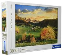 Clementoni Santa Maddalena, The Dolomites Quality Jigsaw Puzzle (3000 Pieces)