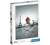 Clementoni - 35014 - Collection Puzzle for Children and Adults- Romantic Promenade in Paris - 500 Pieces