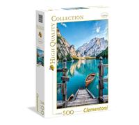 Clementoni - 35039 - Collection - Braies Lake - 500 Pieces, Multi-Co (US IMPORT)