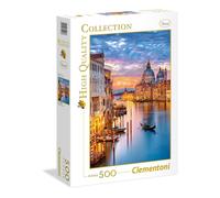 Clementoni 35056 Clementoni-35056-High Quality Collection-Lighting Venice-500Â Pieces, Multi-Colour