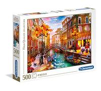 Clementoni - 35063 - Collection Puzzle for Children and Adults-Sunse Over Venice-500 Pieces