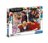 Clementoni 35090, Friends Puzzle for Children and Adults - 500 Pieces, Ages 10 Years Plus Multi Coloured