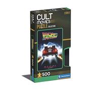 Clementoni - 35110 - Cult Movies Puzzle - Back To The Future - Jigsaw Puzzle 500 Pieces, Made In Italy, Jigsaw Puzzle For Adults