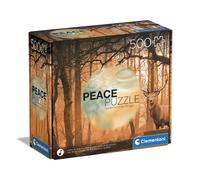Clementoni 35118 Peace Rustling Silence 500 Pieces, Made in Italy, Jigsaw Puzzle for Adults, Multicolor, Medium