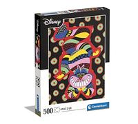 Clementoni - 35123 - Puzzle Disney The Cheshire Cat - Jigsaw Puzzle 500 Pieces, Made In Italy, Jigsaw Puzzle For Adults