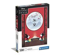 Clementoni - 35124 - Puzzle Disney The Oriental Break - Jigsaw Puzzle 500 Pieces, Made In Italy, Jigsaw Puzzle For Adults
