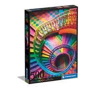 Clementoni 35132 ColorBoom Collection-Stairs-500 Pieces-Adult, Color, Puzzle Gra