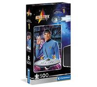 Clementoni - 35140 - Puzzle Star Trek - Jigsaw Puzzle 500 Pieces, Jigsaw Puzzle For Adults - Made In Italy