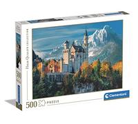 Clementoni - 35146 collection Neuschwanstein Castle - Jigsaw Puzzle 500 Pieces, Jigsaw Puzzle For Adults - Made In Italy
