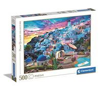 Clementoni - 35149 collection Greece View - Jigsaw Puzzle 500 Pieces, Jigsaw Puzzle For Adults - Made In Italy